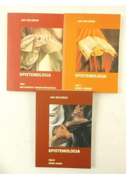 Epistemologia, Tom I-III