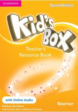 Kid's Box Second Edition Starter Teacher's Resource Book + Online audio
