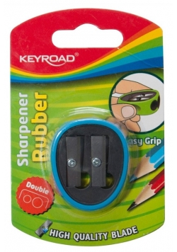 Temperówka podwójna Keyroad z gumką