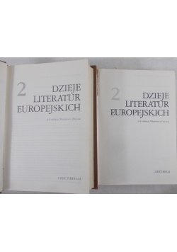 Dzieje literatur europejskich - Tom 1-2