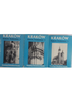 Katalog zabytków sztuki w Polsce zestaw trzech