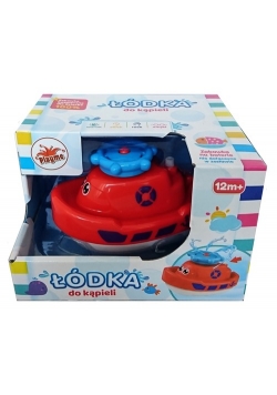 Łódka do kąpieli  - czerwona
