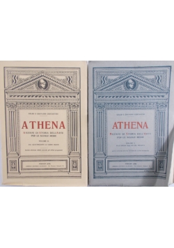 Athena, T. I, II, 1931 r.