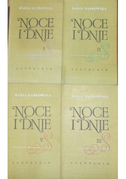 Noce i dnie I, II, III, IV tom