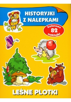 Leśne plotki Historyjki z nalepkami