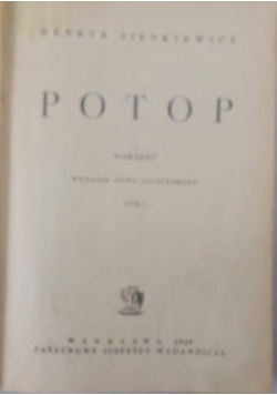 Potop, Tom I, 1949r.