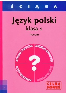 Ściąga Język polski 1