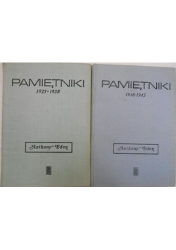 Pamiętniki 1938-1945/ Pamiętniki 1923-1938, zestaw 2 książek