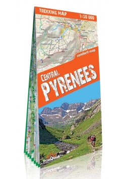 Pireneje Środkowe mapa trekkingowa