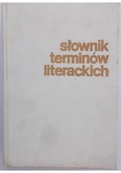 Słownik terminów literackich