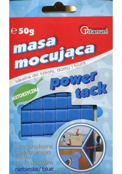 Masa mocująca niebieska powertack 50g