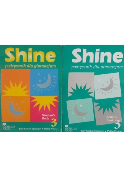 Shine. Podręcznik dla gimnazjum - zestaw 2 książek