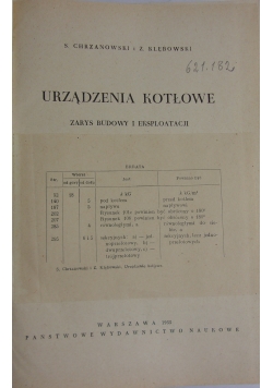 Urządzenia kotłowe zarys budowy i eksploatacji