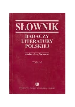 Słownik badawczy literatury Polskiej