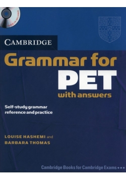 Cambridge Grammar for PET with answers + CD