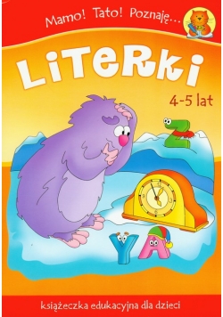 Mamo! Tato! poznajemy literki 4-5 lat