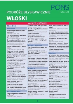 Włoski Podroże błyskawicznie