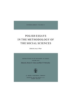 Polish essays in the methodology of the social sciences