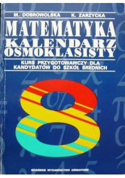 Matematyka kalendarz ośmioklasisty