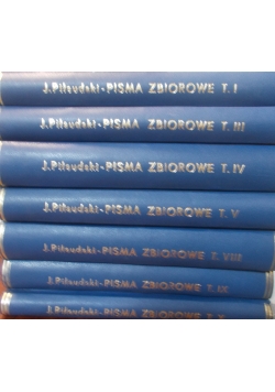 Pisma zbiorowe. Tom I, III, IV, V, VIII, IX, X. 1938 r.