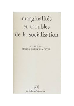 Marginalites et troubles de la socialisation