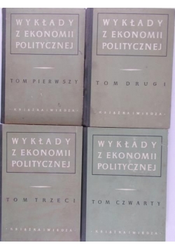 Wykłady z ekonomii polityczej tom 1 - 4