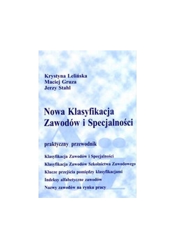 Nowa klasyfikacja zawodów i specjalności
