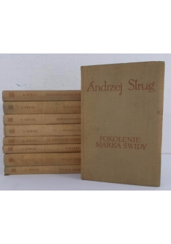 Andrzej Strug - zestaw 9 książek