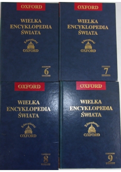 Wielka Encyklopedia Świata Oxford ,T.VI-IX
