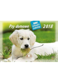 Kalendarz rodzinny 2018 WL 8 Psy domowe