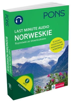 Last Minute audio Rozmówki ze słowniczkiem norweskie