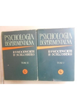 Psychologia eksperymentalna, t. 1-2