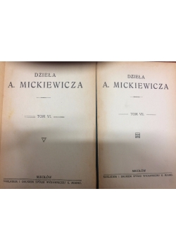 Dzieła,Tom VI-VII, 1922r.