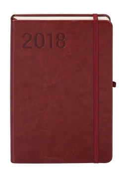 Kalendarz 2018 A5 Formalizm brązowy