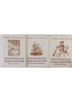 Rzeczpospolita Obojga Narodów-Zestaw 3 książek