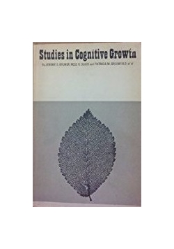 Studies in Cognitive Growth