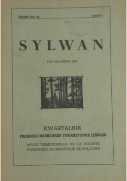 Sylwan Zeszyt 1/1948