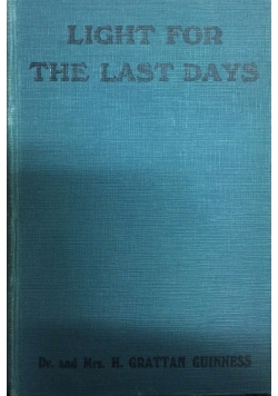 Light for the last days, 1928r.