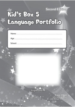 Kid's Box Second Edition 5 Language Portfolio