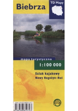 Biebrza Mapa turystyczna 1:100 000