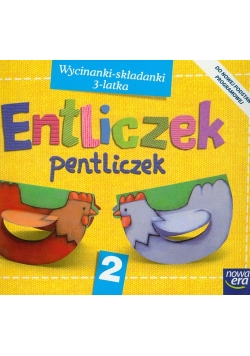 Entliczek Pentliczek 2 Wycinanki-składanki 3-latka