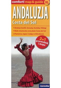 Andaluzja Costa del Sol 2w1 przewodnik i mapa