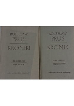 Kroniki, T. I, część I i II