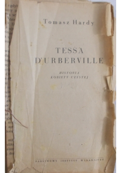 Tessa D'urberville.Historia kobiety czystej