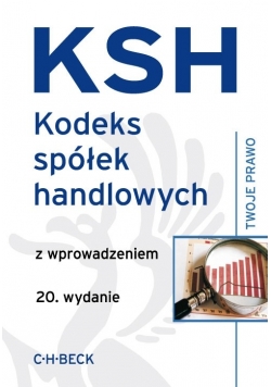 Kodeks spółek handlowych z wprowadzeniem