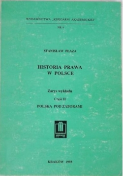 Historia prawa w Polsce Część II
