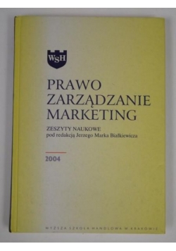 Prawo zarzadzanie marketing