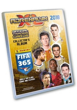 Adrenalyn XL FIFA 365 2018 Album kolekcjonera