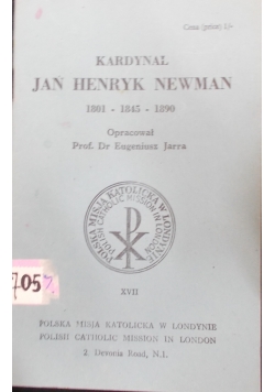Kardynał Jan Henryk Newman