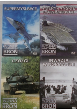 Wojna i broń, zestaw 4 płyt DVD
